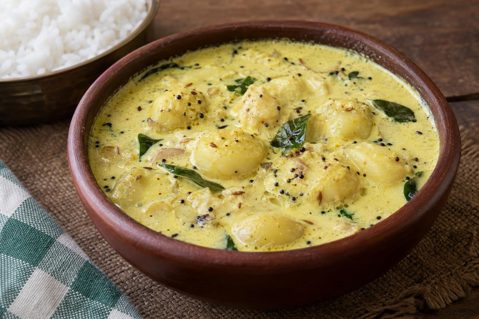 Baby Potato Mor Kuzhambu