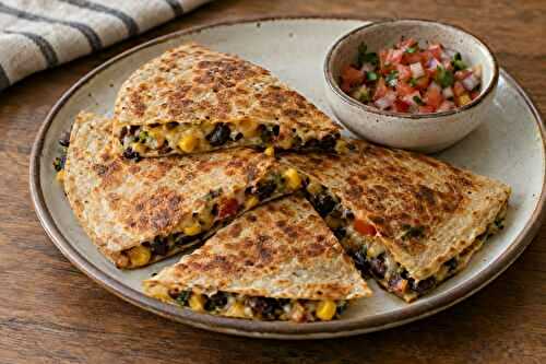 Black Bean Quesadillas