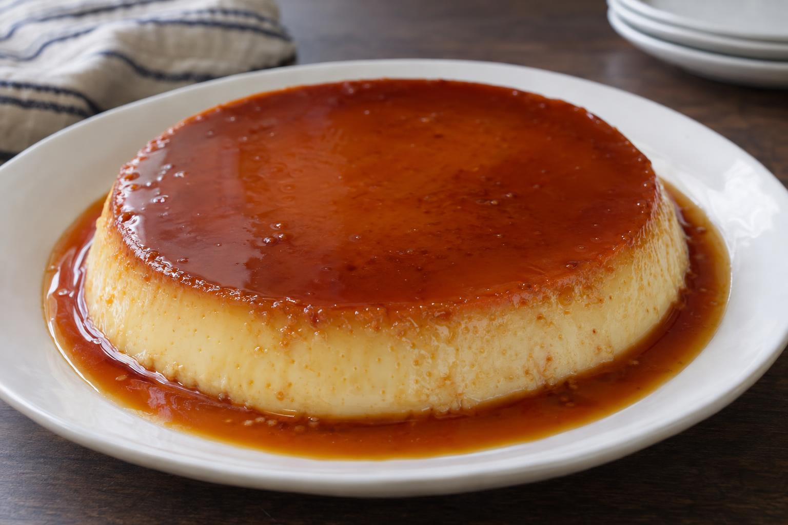 Caramel Custard Pudding