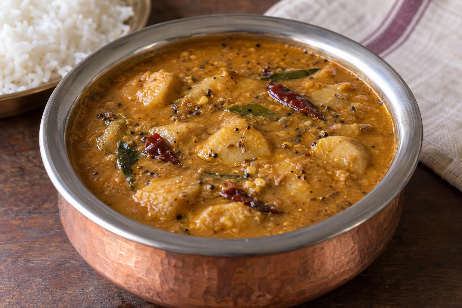 Cheppankizhangu Paruppu Kuzhambu