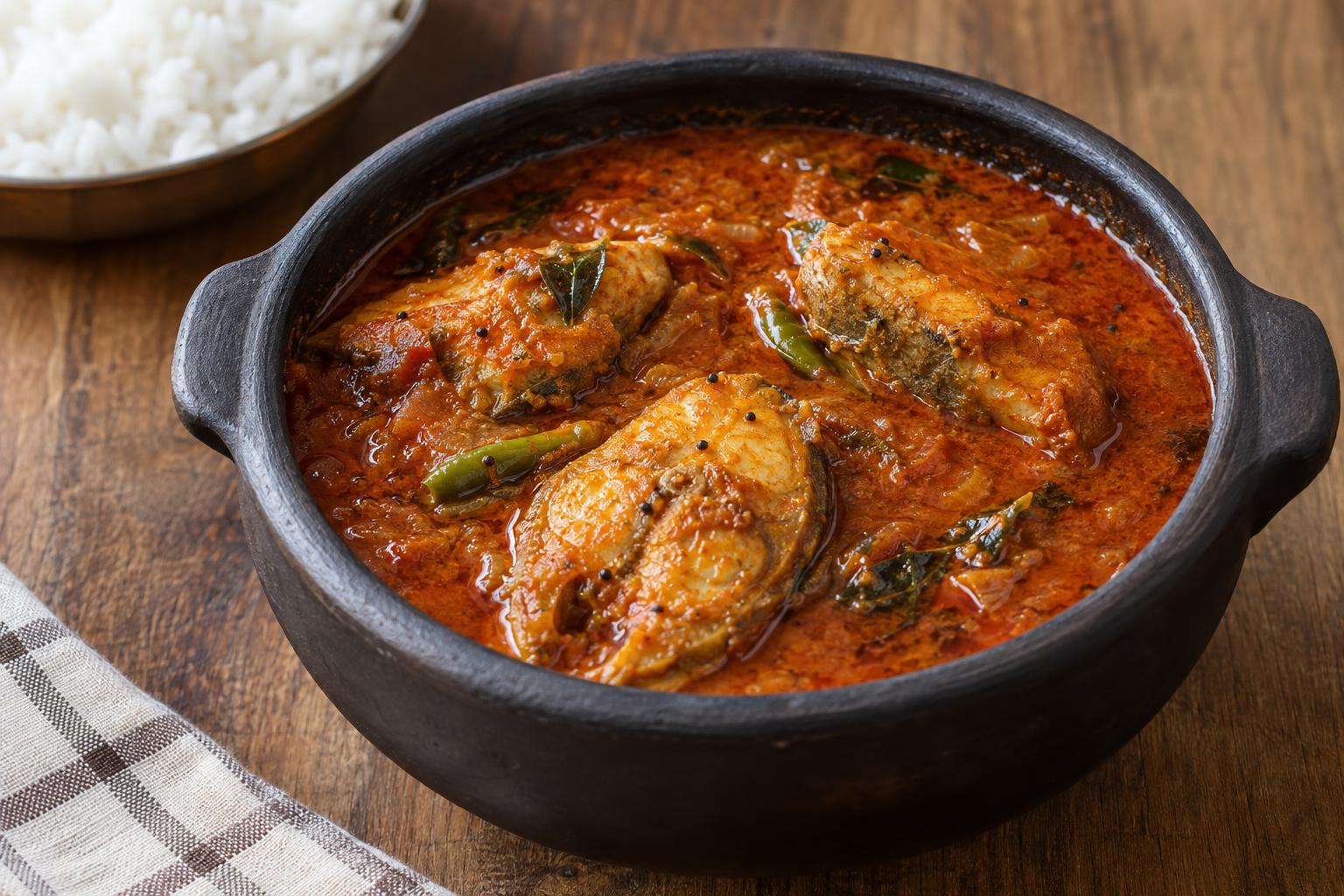 Chettinad Meen Kuzhambu (Chettinad Fish Curry)