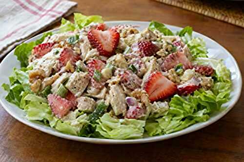 Chicken and Strawberry Salad
