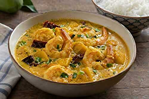 Goan Prawn Curry with Mangoes