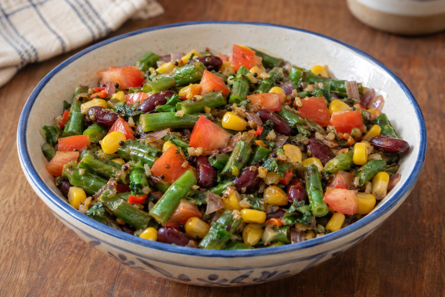 Green Beans with Corn