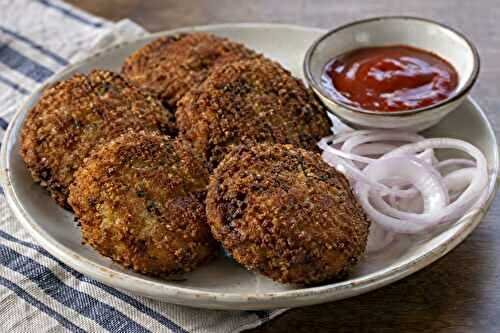 Mangsho Cutlet (Bengali Lamb Cutlet)