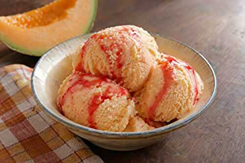 Musk Melon Ice Cream