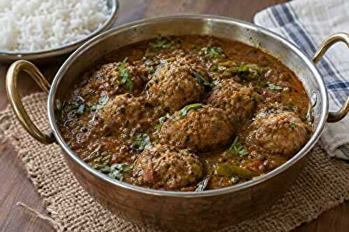 Mutton Kola Urundai Kuzhambu