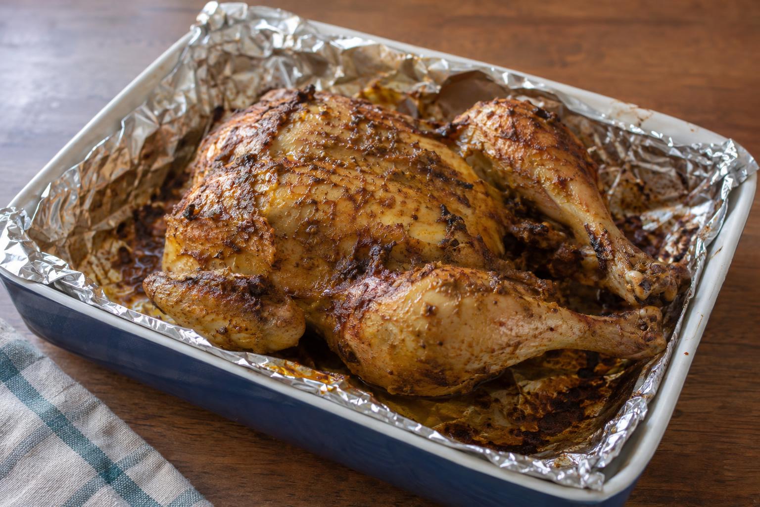 Roast Chicken (Whole Masala Chicken)