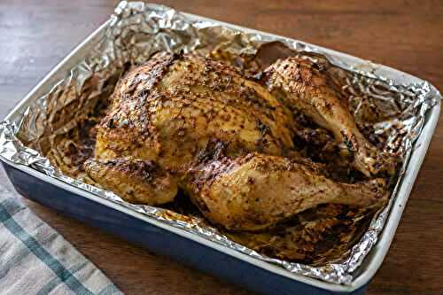 Roast Chicken (Whole Masala Chicken)