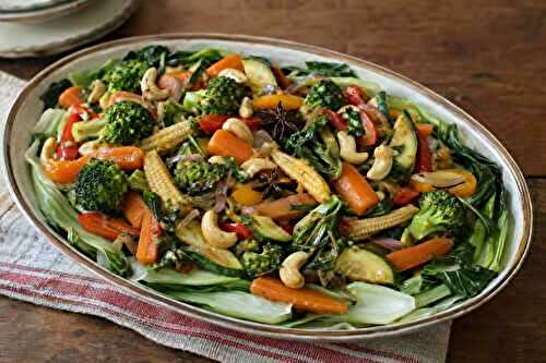 Warm Asian-style Salad