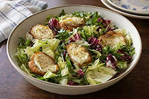 Warm Goat Cheese Salad