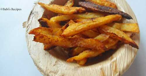 Baked Potato Wedges | Healthy Potato  Fry