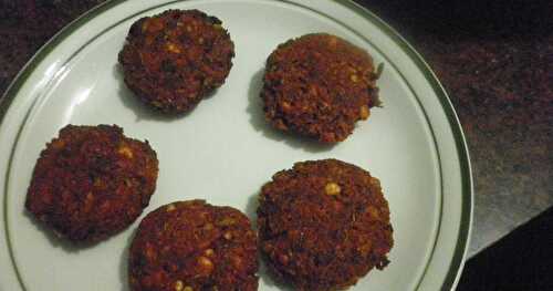 Beetroot Vadai