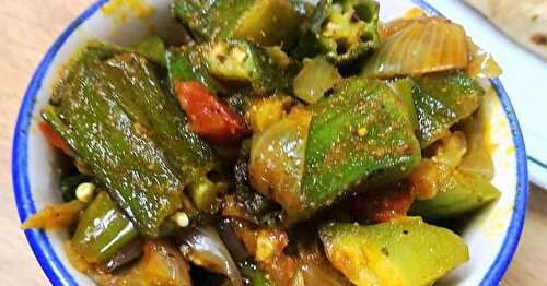 Bhindi Masala | Side dish for roti/ chapati