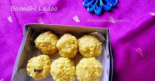 Boondhi Ladoo - My 300th post | Festive  Sweet Recipe | Diwali Sweet 