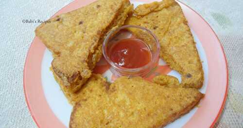 Bread Bhaji / Bread Pakora | Easy Snack Recipe