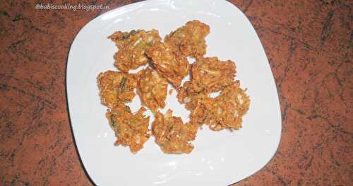 Cabbage  Fritters/ Pakoda  | Heathy evening snack |  Recipe with cabbage