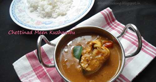 Chettinad Fish Curry - Meen Kuzhumbu | Fish Recipe