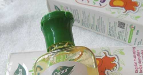 Dabur Baby  Massage Oil-Product Review  | #FirstLove activity of Blogadda