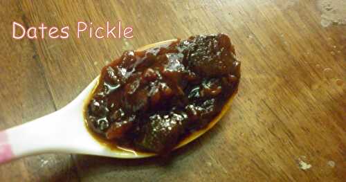 Dates Pickle