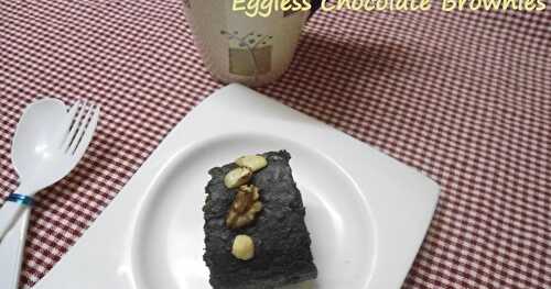 Eggless Chocolate Brownies
