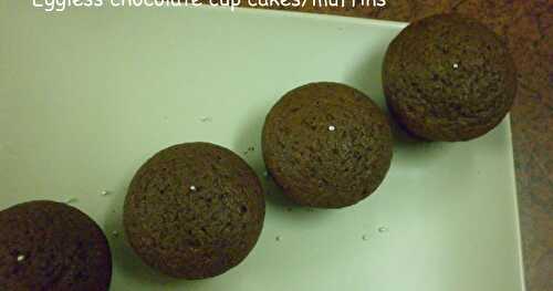 Eggless Chocolate Cupcakes