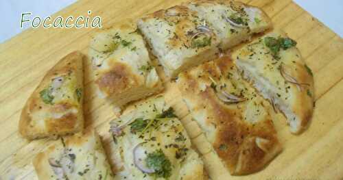 Focaccia | Mixed Herbs Seasoning Focaccia | Italian Bread
