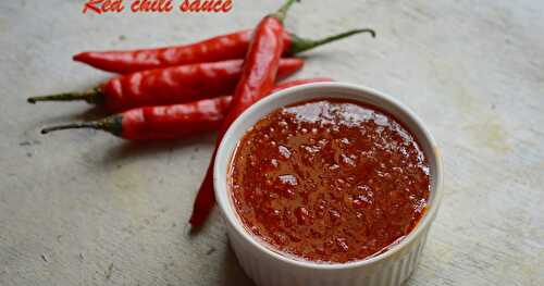 Fresh Red Chili Sauce