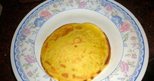 Golden Pan cake(eggless)