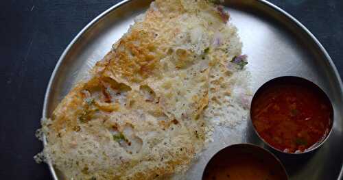 Instant Onion Rava Dosai | Easy Breakfast
