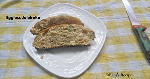 Julekake - Norwegian Christmas Bread | Eggless Baking  challenge