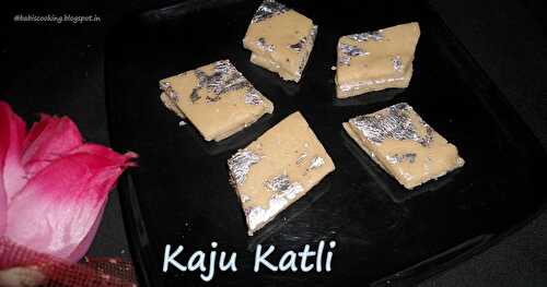 Kaju Katli /Cashew Burfi | Traditional method | Festive Recipe