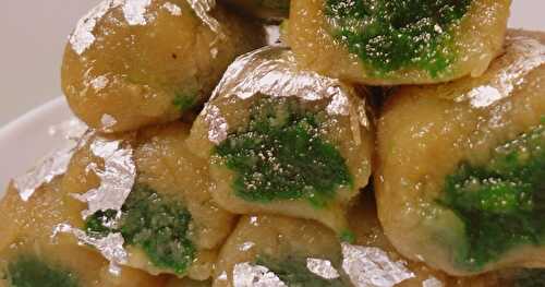 Kaju -Pistachio Rolls | Indian Festive Sweet Recipe