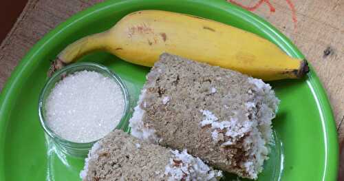 Kambu Mavoo Puttu | Pearl Millet Flour Steamed Cake | Millet Recipe