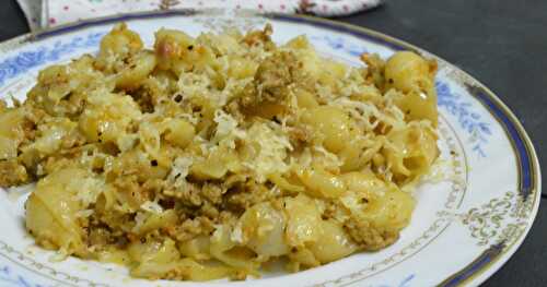 Keema Pasta | Shell pasta with minced meat | Easy Dinner Recipe 