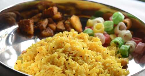Lemon Rice | Lunch Box -video recipe