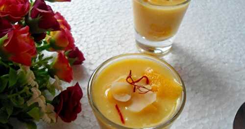 Mango Phirni  | Easy Mango Dessert 