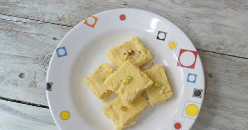 Milk Powder Burfi /Fudge | Diwali 2015 Recipe | Festive Sweet recipe 