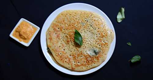 Mixed dal-Millet adai | Protein packed breakfast