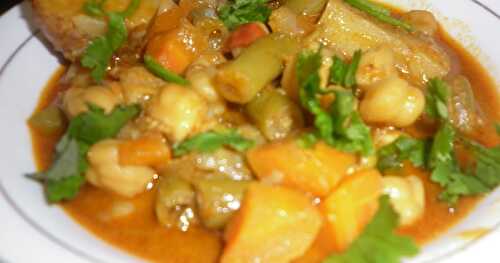 Mixed vegetable kurumaa( without coconut)
