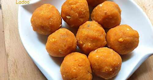 Motichoor ladoo without making boondhi | Easy diwali sweet