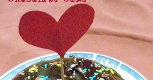 My Daughter's  Bake -Chocolate Cake For All Lovable People | Valentine Day Recipe