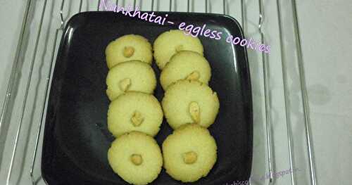 Nankhatai- Eggless Indian Cookies
