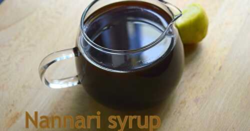 Nannari Syrup with jaggery  | Summer drink