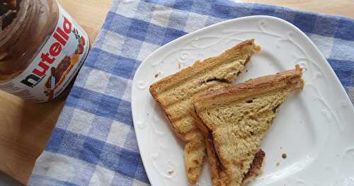 Nutella Sandwich | Easy Breakfast Recipe | Kids special