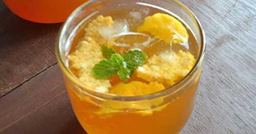 Orange Iced Tea | Iced Tea | Summer Drink