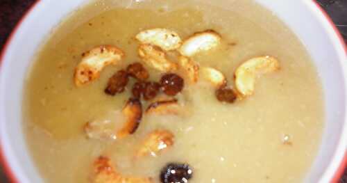 Pasiparuppu payasam/kheer