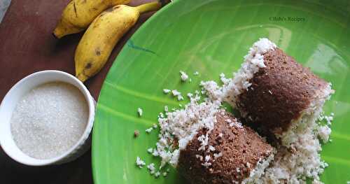 Ragi Puttu | Finger Millet Steamed cake | Millet Recipe 