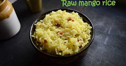 Raw mango Rice | Mango rice | Lunch Box