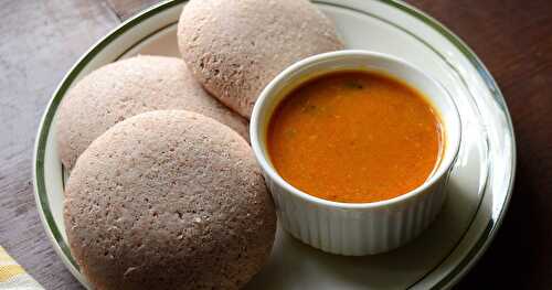 Red Rice Idli | Healthy South Indian Breakfast 